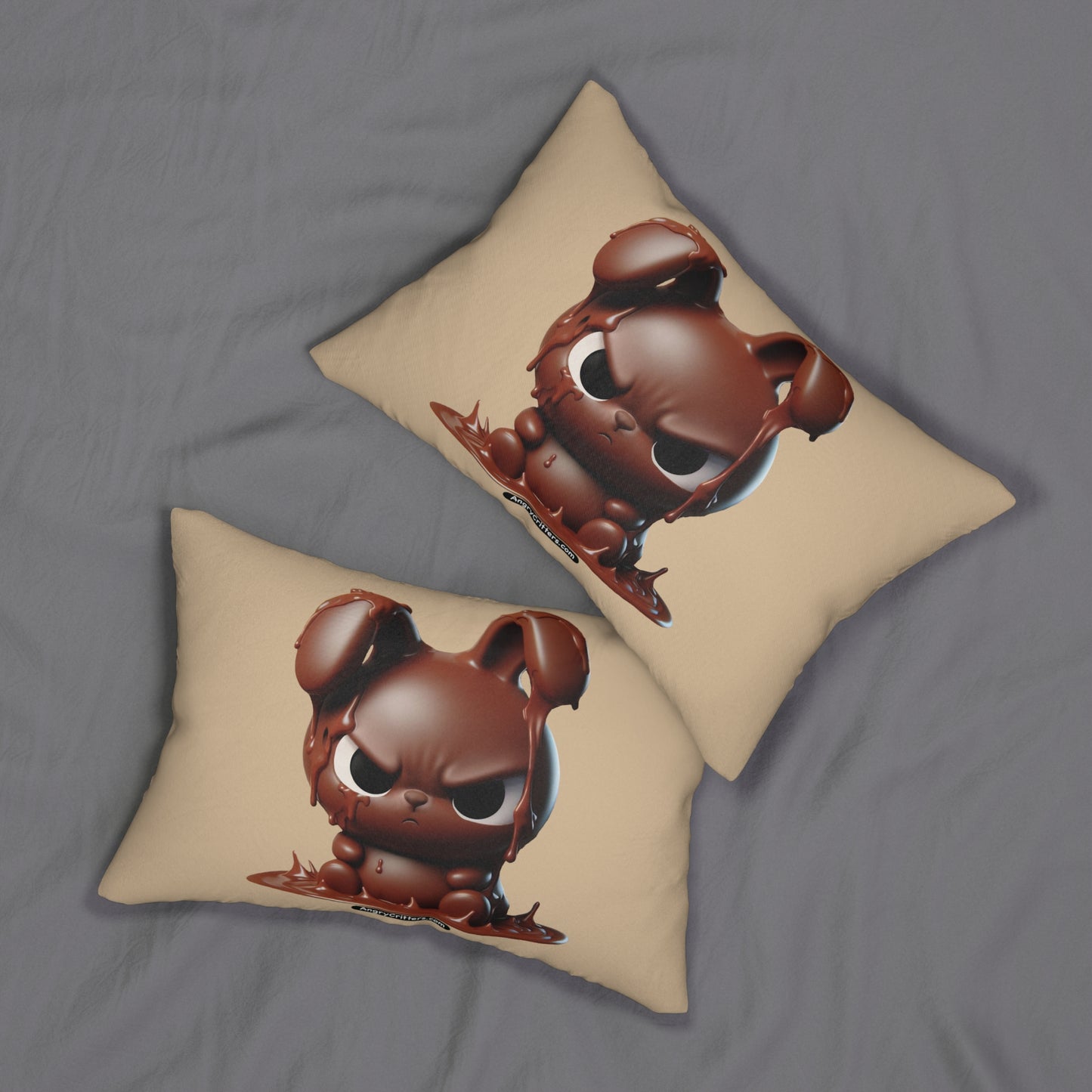 Lumbar Pillow Evelyn Melting Bunny (Spun Polyester)