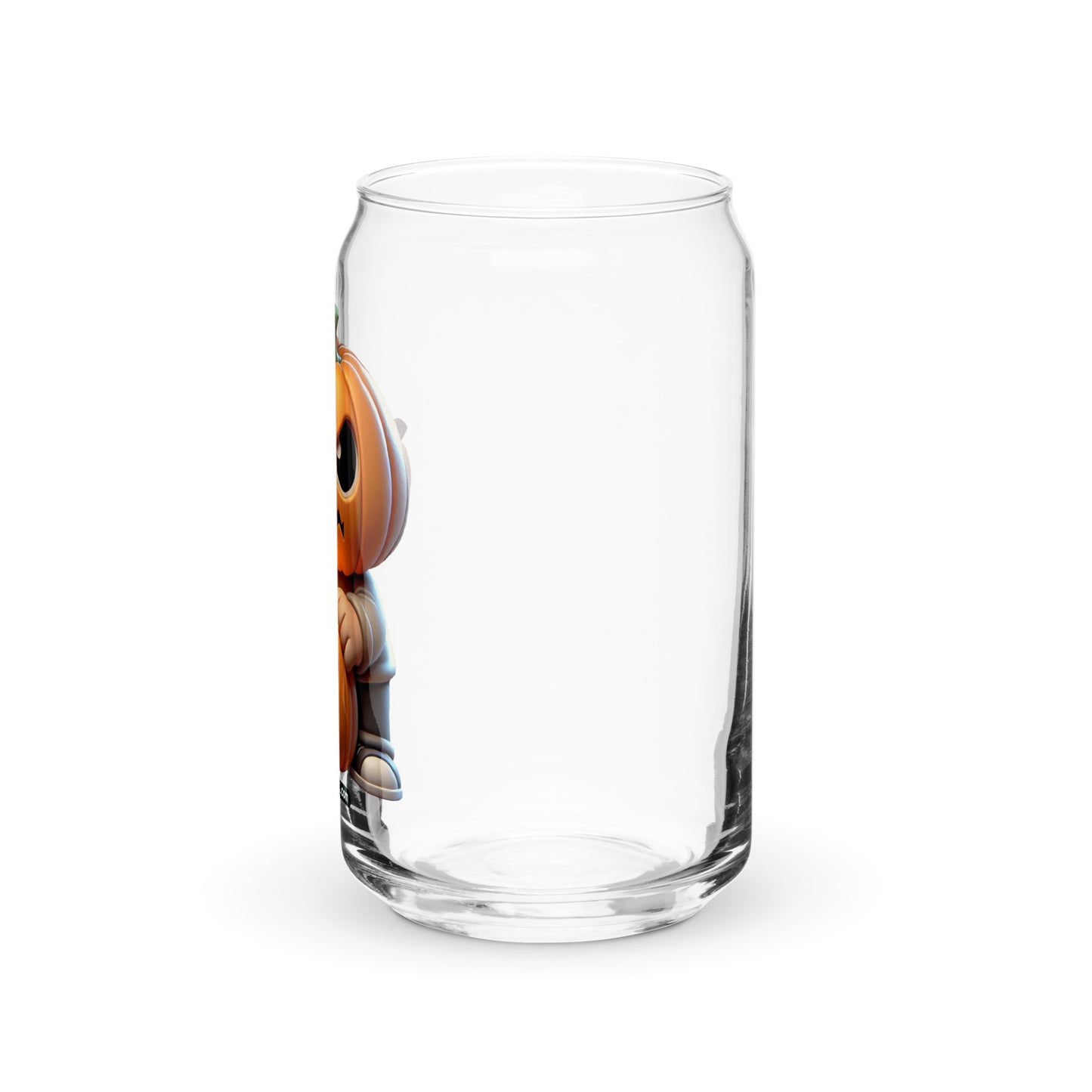Angry Critters - Jack Carving Pumpkin, Can-shaped glass