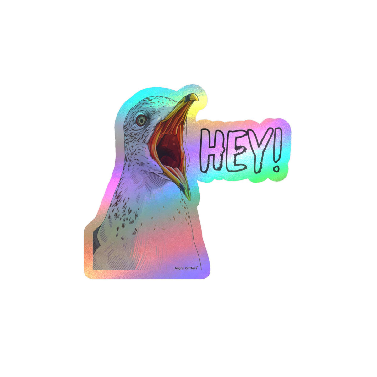 Hey Seagull Kiss-Cut Vinyl Decals