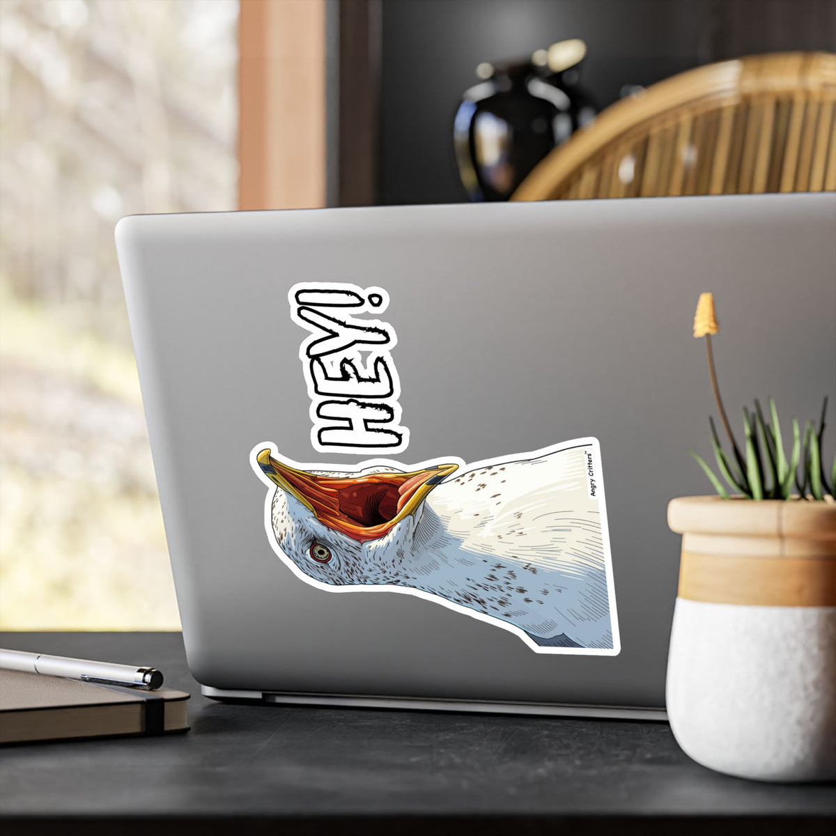 Hey Seagull Kiss-Cut Vinyl Decals