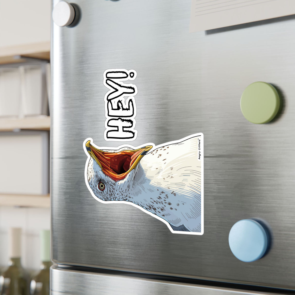 Hey Seagull Kiss-Cut Vinyl Decals