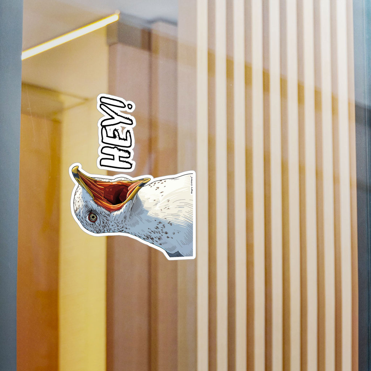 Hey Seagull Kiss-Cut Vinyl Decals