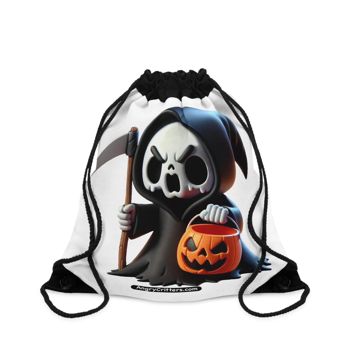 Angry Critters - Grim Reaper Drawstring Bag