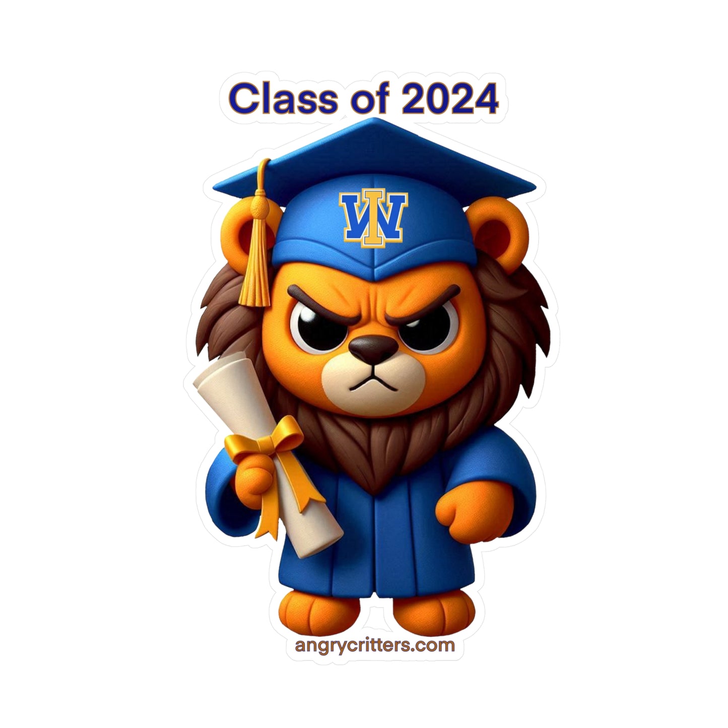 West Islip Class of 2024, Kiss-Cut Vinyl Decals