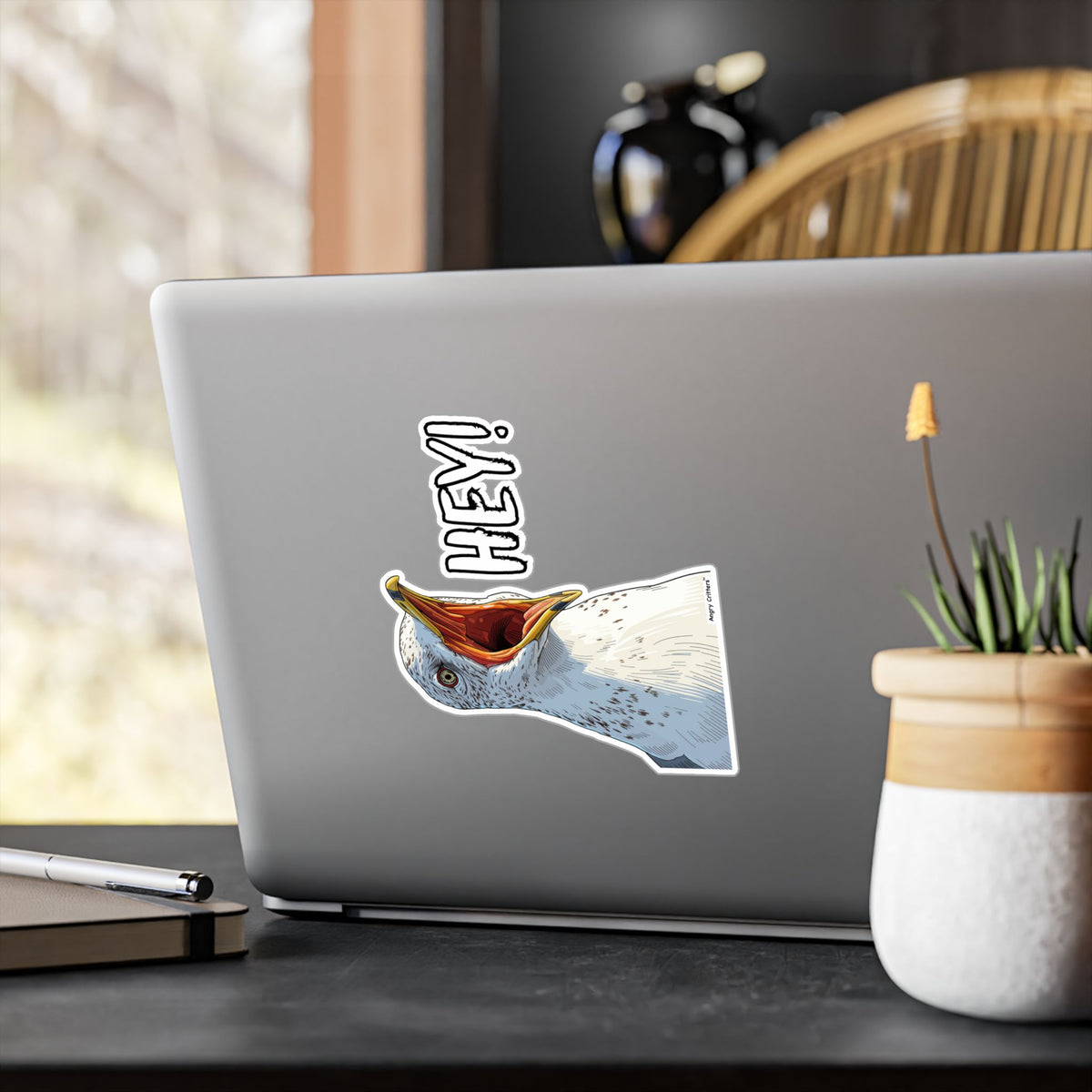 Hey Seagull Kiss-Cut Vinyl Decals