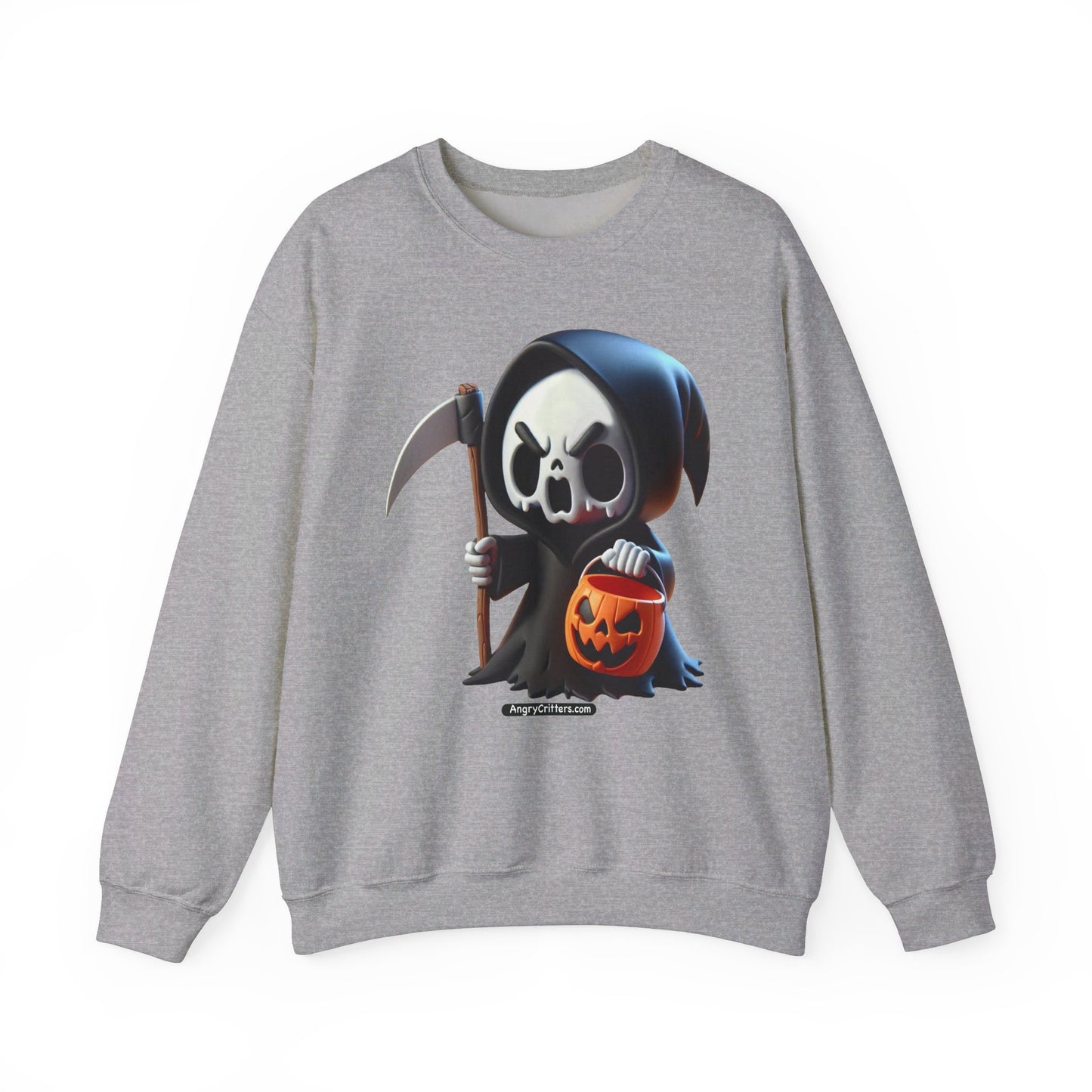 Angry Critters - Grim Reaper, Heavy Blend™ Crewneck Sweatshirt