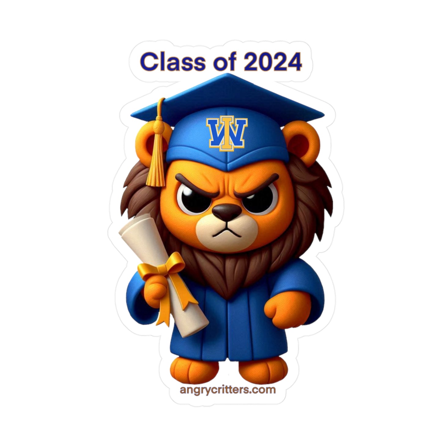 West Islip Class of 2024, Kiss-Cut Vinyl Decals