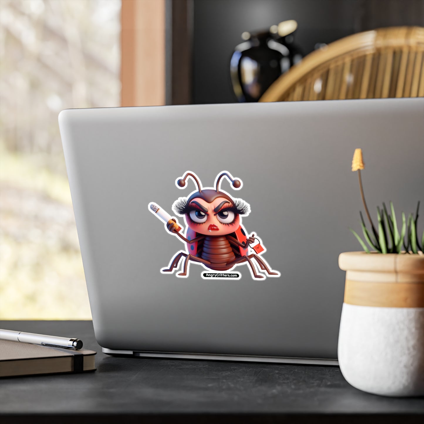 Angry Critters - That’s No Ladybug, Kiss-Cut Vinyl Decals