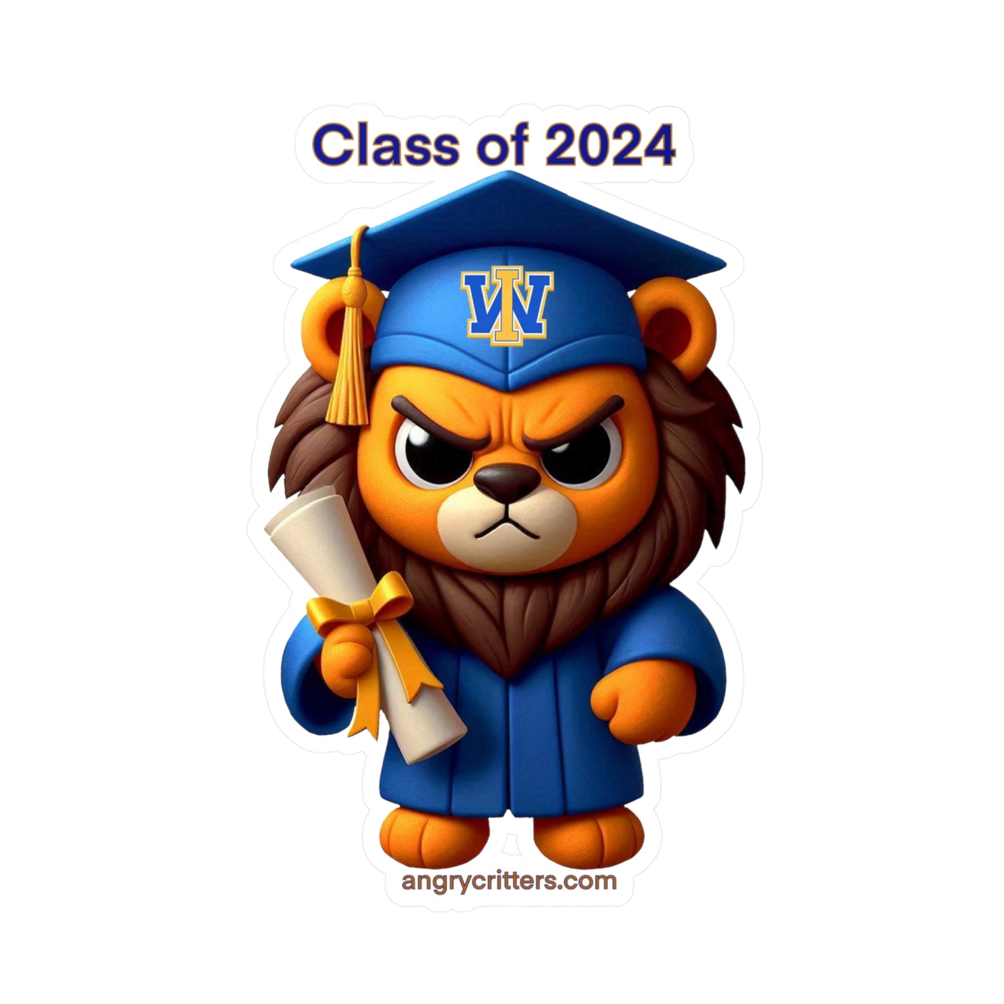 West Islip Class of 2024, Kiss-Cut Vinyl Decals