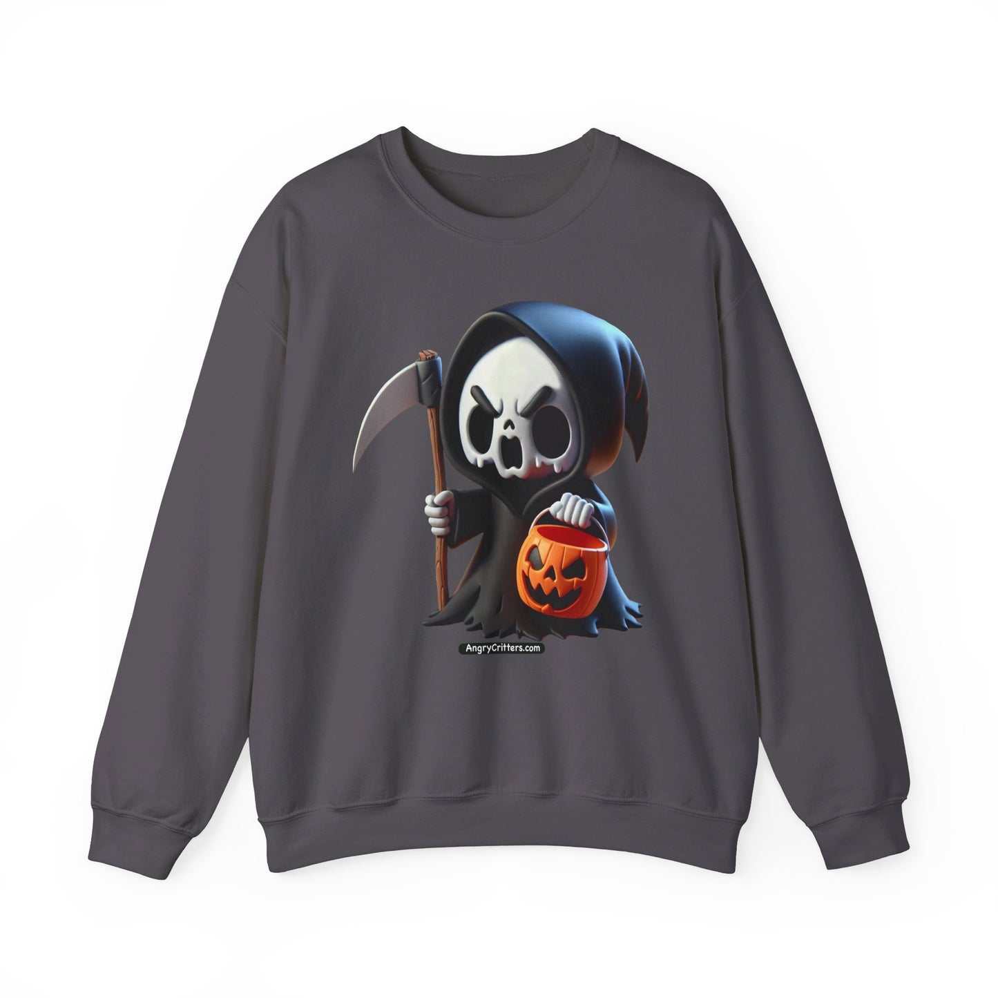 Angry Critters - Grim Reaper, Heavy Blend™ Crewneck Sweatshirt