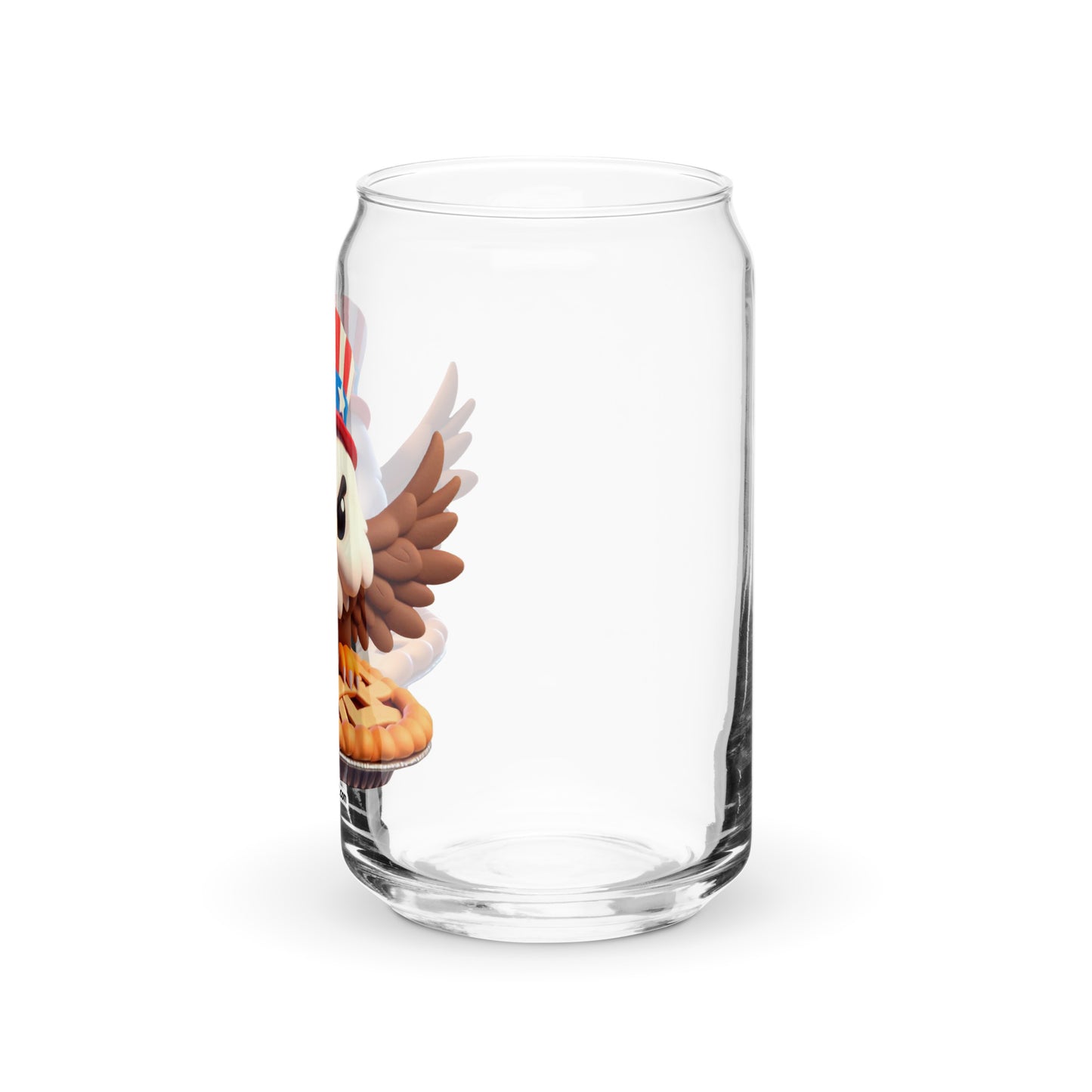 Angry Critters - American Eagles, Can-shaped glass