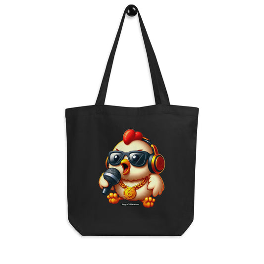 Angry Critters - Rap Chick Eco Tote Bag