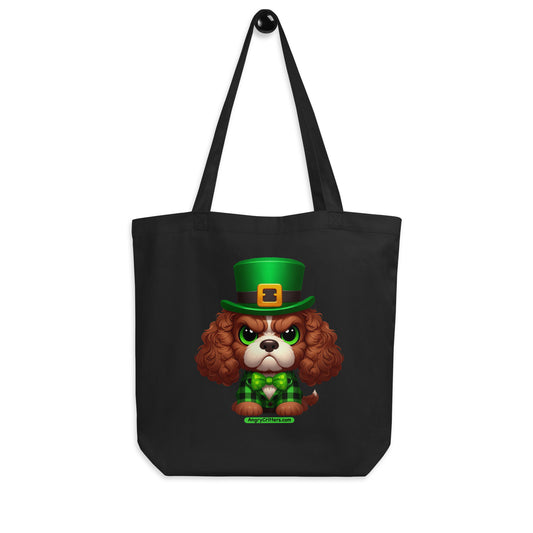 Angry Critters - Irish Water Spaniel Eco Tote Bag