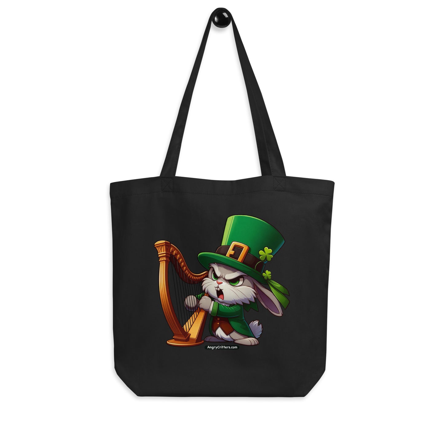 Angry Critters - Irish Hare Eco Tote Bag