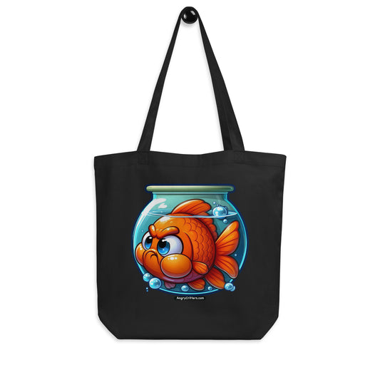 Angry Critters - Goldfish Eco Tote Bag