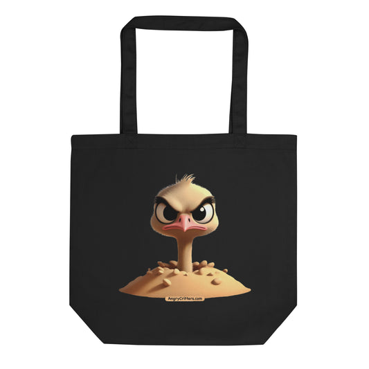 Angry Critters - Ostrich Eco Tote Bag