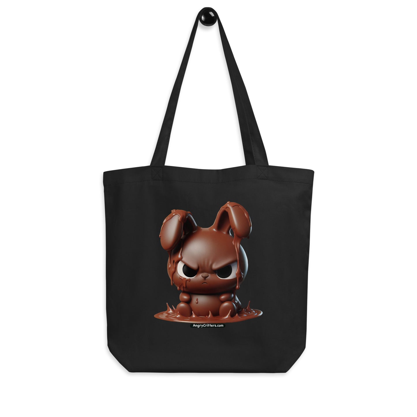 Angry Critters - Chocolate Bunny Melting Eco Tote Bag