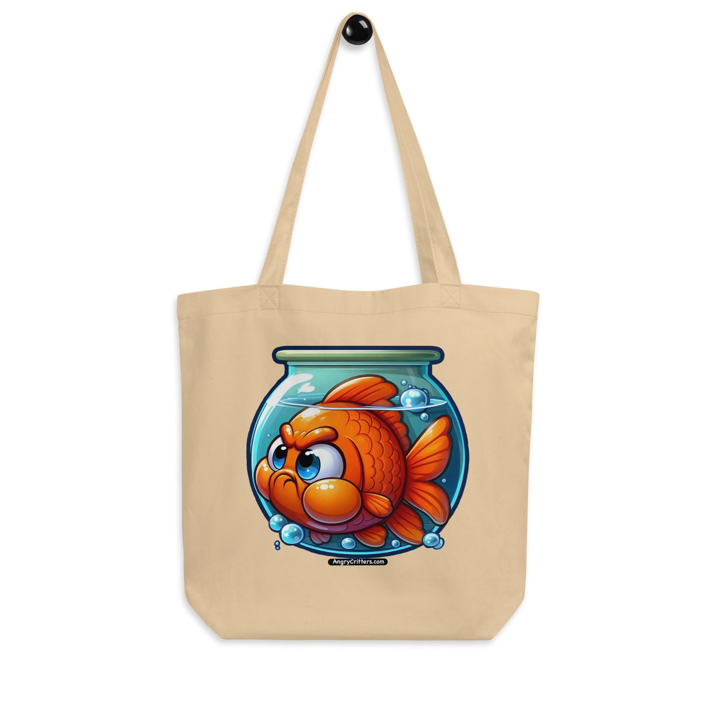 Angry Critters - Goldfish Eco Tote Bag