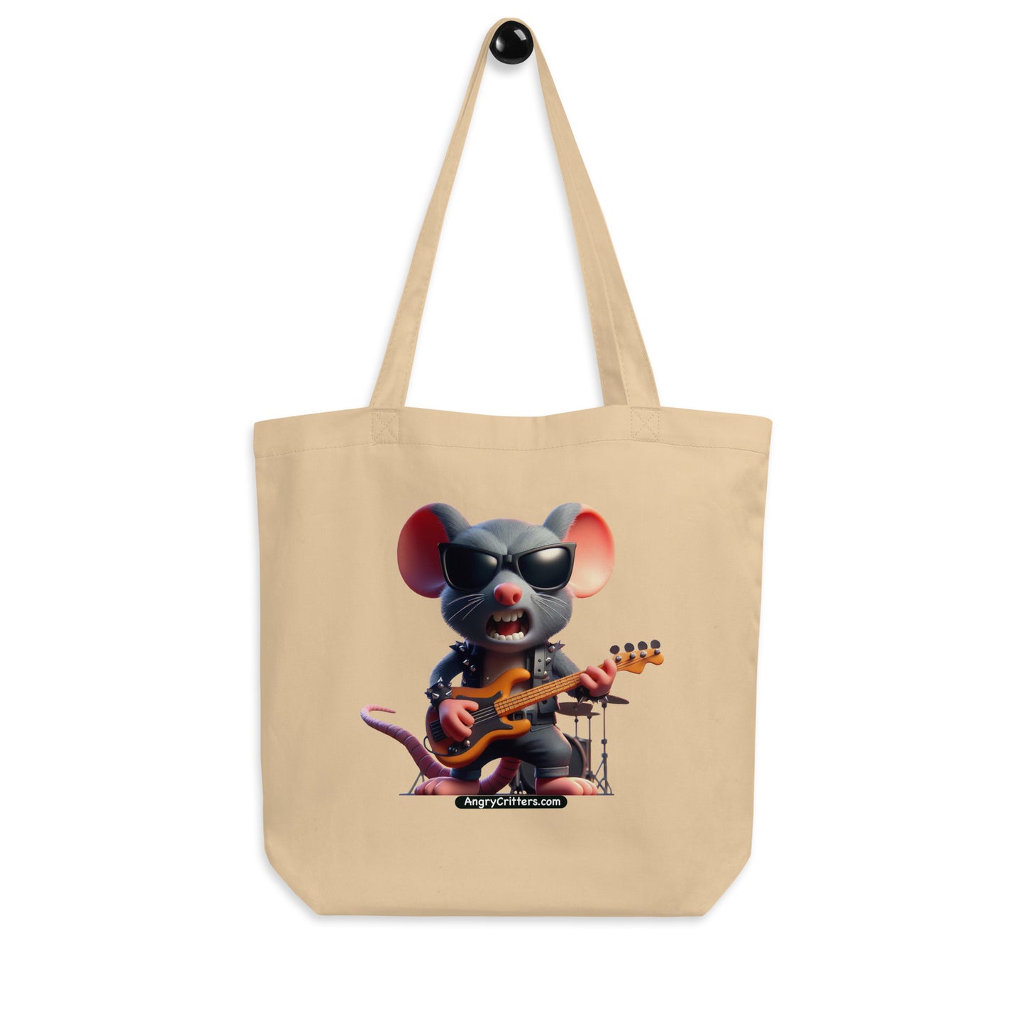 Angry Critters - Rock Rat Eco Tote Bag