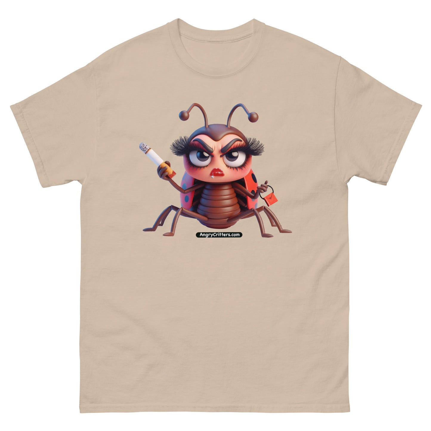 Angry Critters - That’s No Ladybug, Men's classic tee