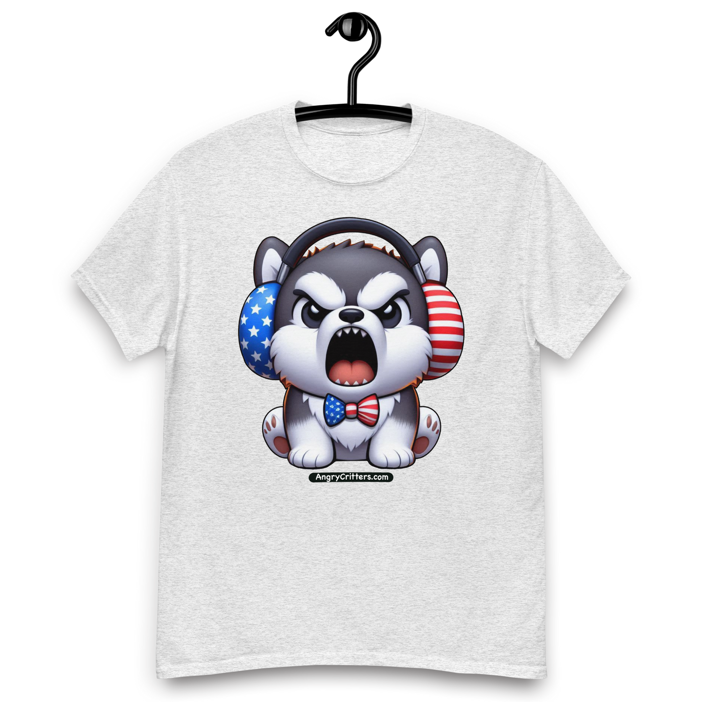 Angry Critters - American Husky, Unisex classic tee