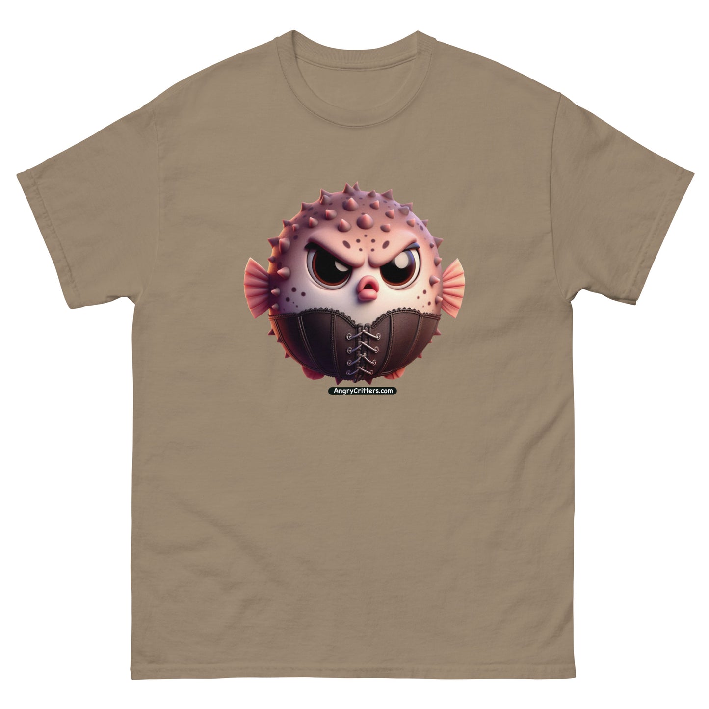 Angry Critters - Cinched Puffer, Unisex classic tee