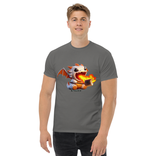 Angry Critters - Dragon Toasting Marshmallow, Unisex classic tee