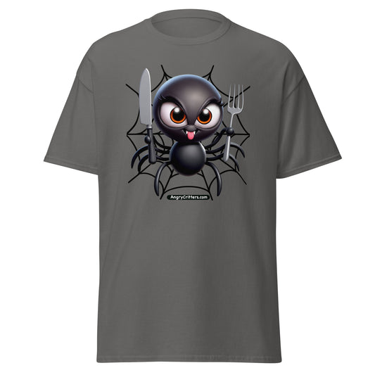 Angry Critters - Black Widow Spider, Unisex classic tee