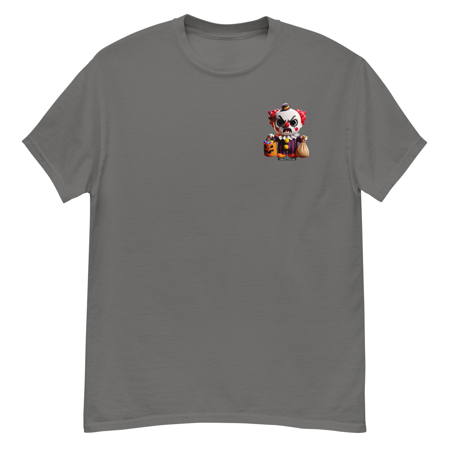 Angry Critters - Halloween Clown Red F/B, Unisex classic tee