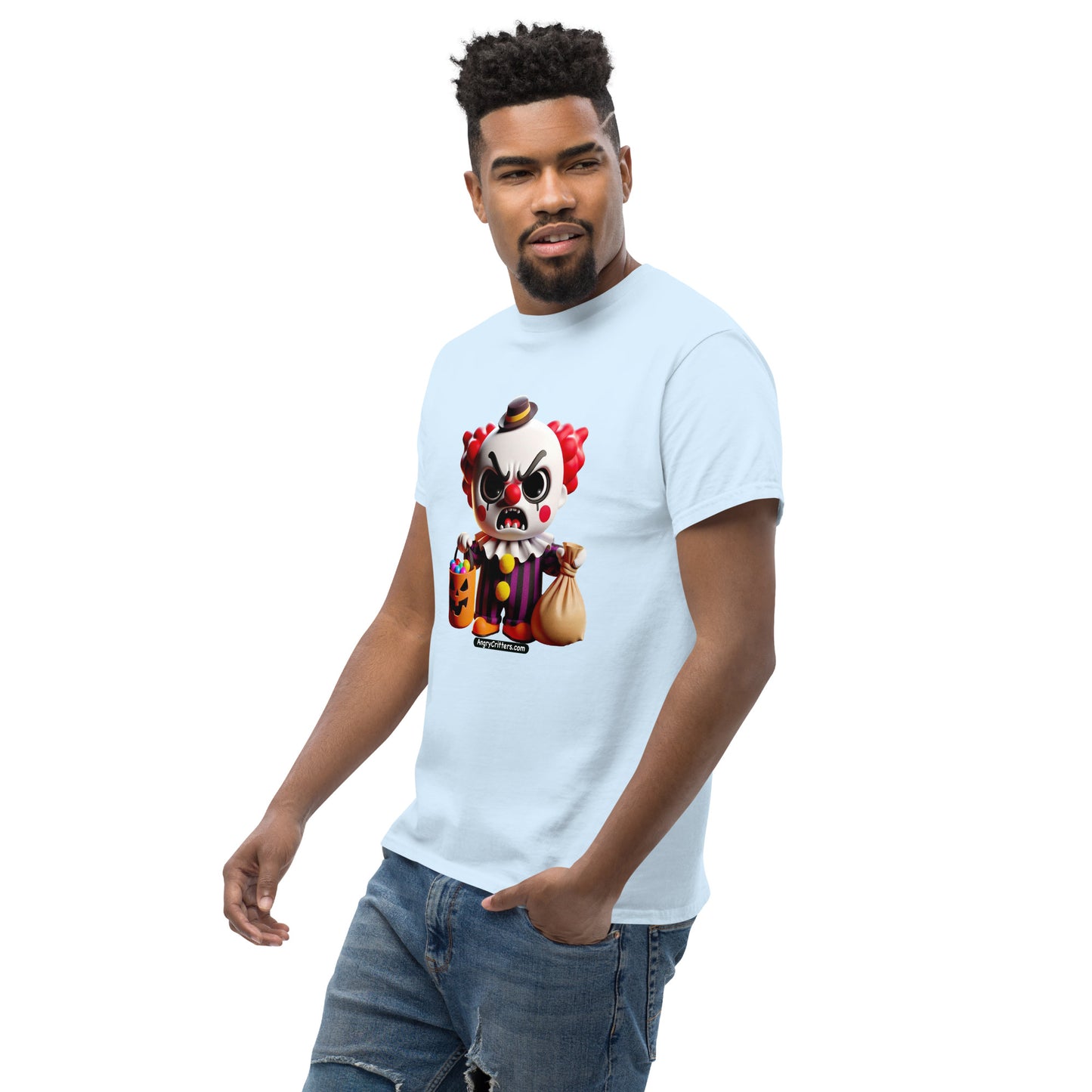 Angry Critters - Halloween Clown Red, Unisex classic tee