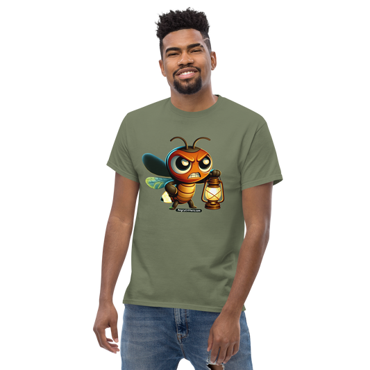 Angry Critters - Firefly with Lamp, Unisex classic tee