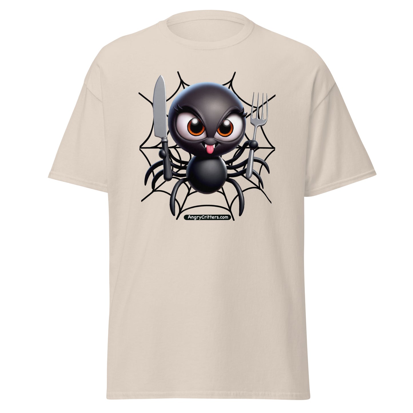 Angry Critters - Black Widow Spider, Unisex classic tee