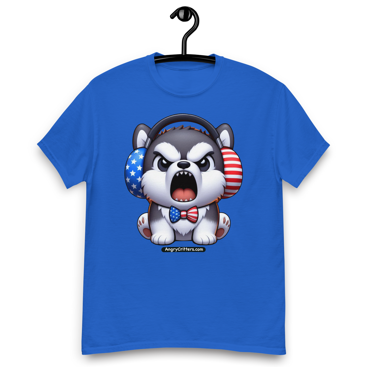 Angry Critters - American Husky, Unisex classic tee