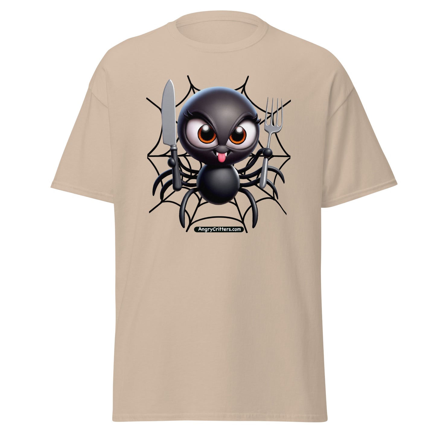 Angry Critters - Black Widow Spider, Unisex classic tee