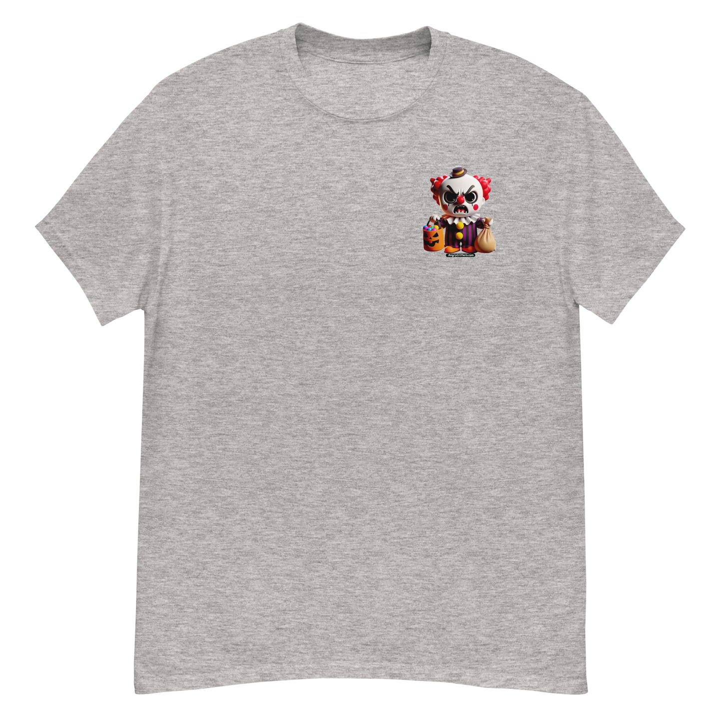 Angry Critters - Halloween Clown Red F/B, Unisex classic tee