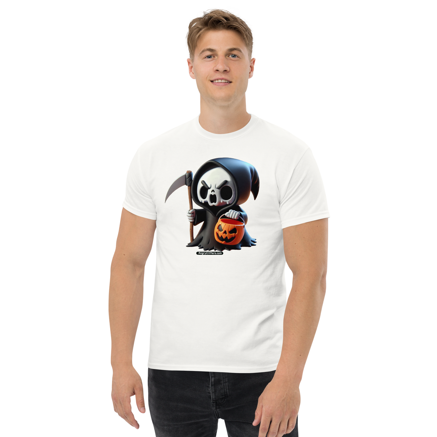 Angry Critters - Grim Reaper, Unisex classic tee