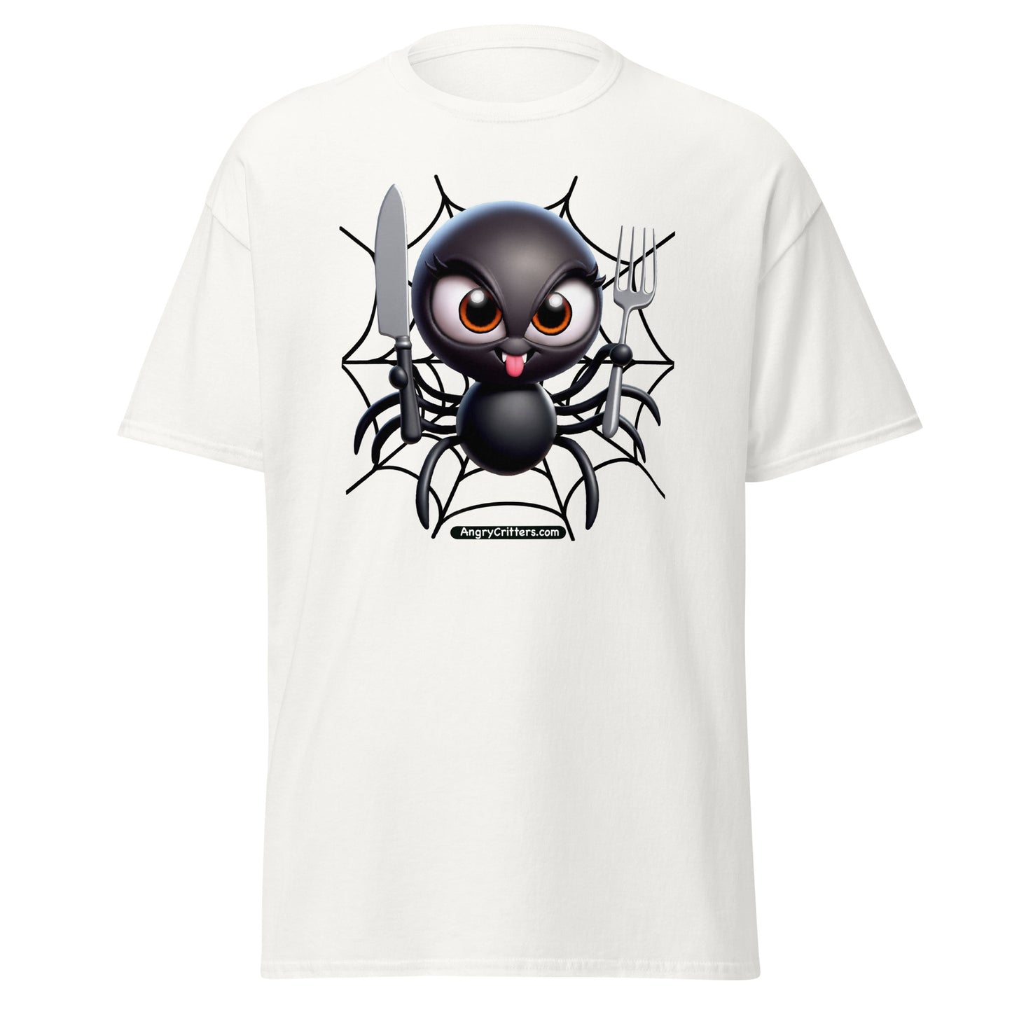 Angry Critters - Black Widow Spider, Unisex classic tee