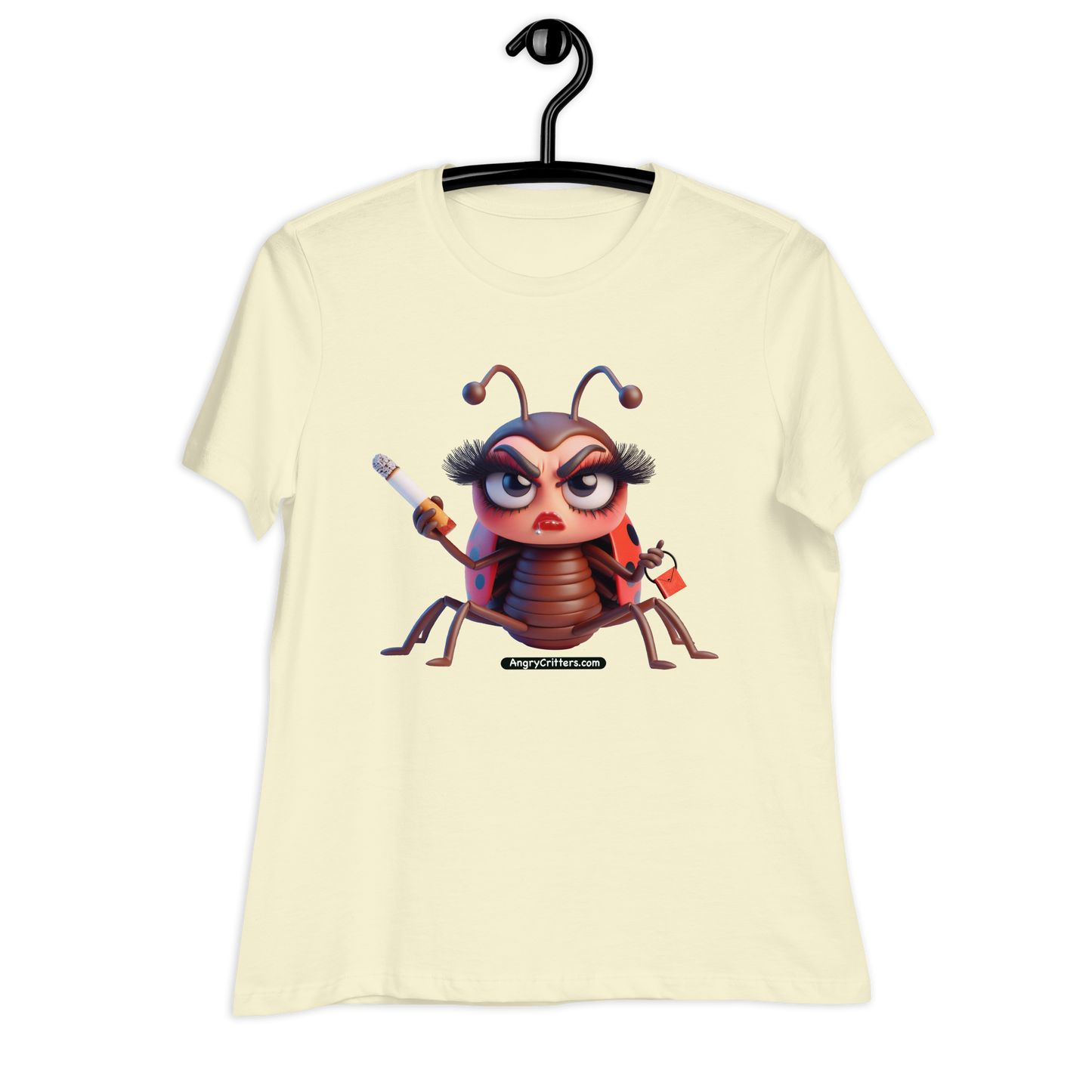 Angry Critters - That’s No Ladybug, Women's Relaxed T-Shirt