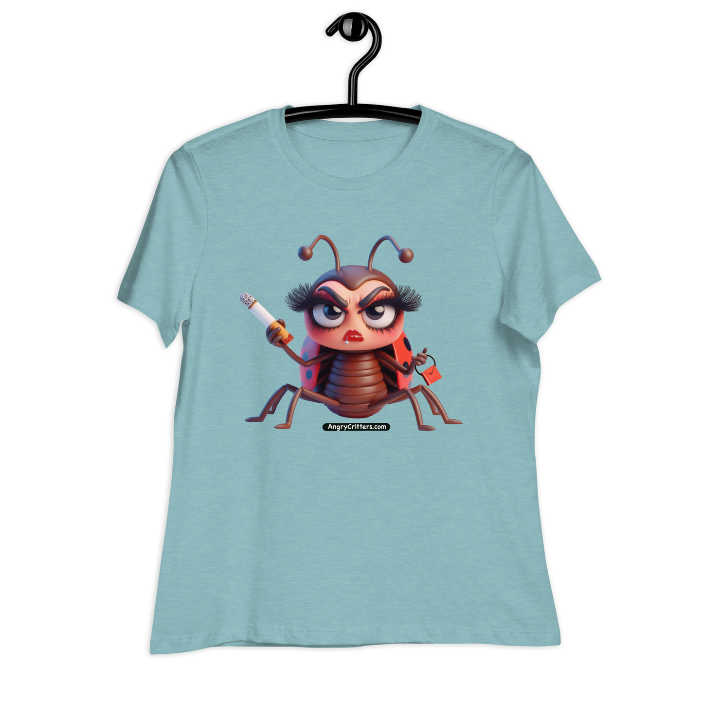 Angry Critters - That’s No Ladybug, Women's Relaxed T-Shirt