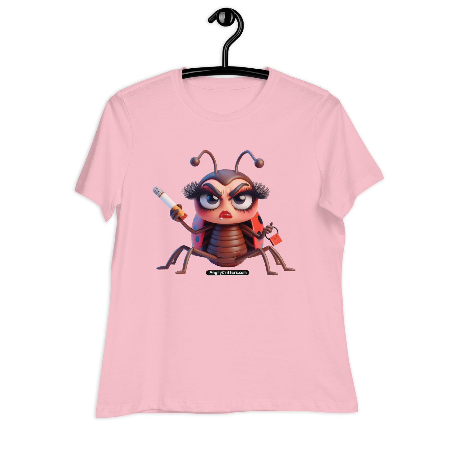 Angry Critters - That’s No Ladybug, Women's Relaxed T-Shirt